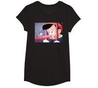 Pinocchio Nose Still T-Shirt, Girls, Black, Large