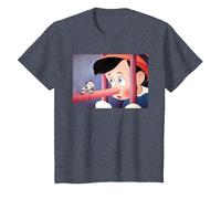 Pinocchio Nose Still T-Shirt, Youth, Heather Blue, X-Small