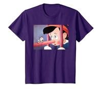 Pinocchio Nose Still T-Shirt, Youth, Purple, 3T