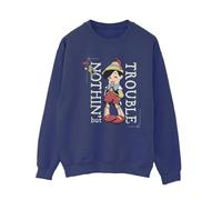 Pinocchio Nothing But Trouble Sweatshirt Disney Navy L