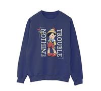 Pinocchio Nothing But Trouble Sweatshirt Disney Navy S