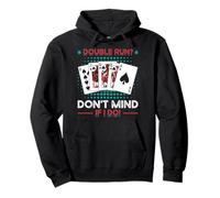 Pinochle Player Novelty Quote Double Run Don't Mind If I Do Pullover Hoodie