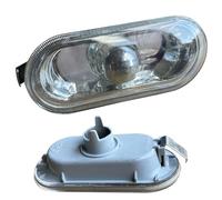 Pinochukka 1 x Side Indicator Indicator Indicator Light Compatible with VW Golf Polo Passat Amarok Caddy T5 Sharan Lupo Seat Ibiza Leon Toledo Alhambra 2K0949117 7H0949117 7E0949117