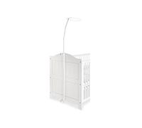 Pinolino 550001 - Canopy bar for children's beds, white