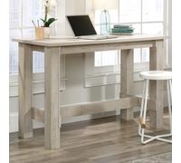 pinon counter height computer desk in chalked chestnut