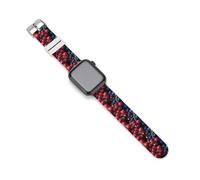 Pinot Noir Grapes Silicone Watch Bands Compatible with IWatch Soft Wristbands Classic Replacement Strap