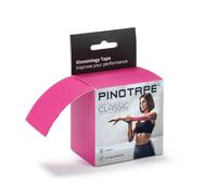 PINOTAPE Classic Cotton Kinesiology Tape - Strong Adhesive Strength and 140-150% Elasticity - Latex Free - 2" x 5m (Pink)