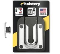 PinPal Pro | Universal Tool Holster - Gravity Locking Clip-On Tool Belt Holder for Drills, Impacts, and Other Tools (Curve Plate Pin Kit)