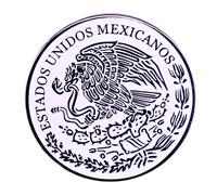 Pinposni Emblem of the United Mexican States, enamel lapel pin,Honor metal badge Brooch for bag and coat
