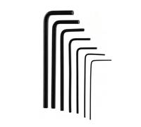 Pinpulux 7Pcs Miniature Hex Key Set, Small Metric Allen Micro Hex Key Wrench Screwdriver Tool Kit Set 0.7mm-3mm for Bike Repair Household DIY