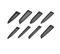 Pinpulux 8Pcs PP Safety Knife Cover Sleeves, Kitchen Guard Safety Knife Protectors Case Cover Edge Guards Sheath Set Blade Protector for 3.5'' to 10'' Chef Bread Waterproof Heavy Duty Utility Paring
