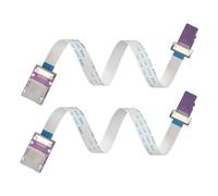 PinQiongZhe 25cm/9.8-inch Micro SD Male-to-Female Flexible Extender Cable, Micro SD Card Extension Cable Adapter Compatible with Raspberry Pi, Arduino, and 3D Printers