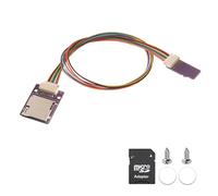 PinQiongZhe Micro SD Male to Female Extension Cable Adapter Flexible PVC Cable Extender Supports Ender 3 Pro/Ender 3 V2/Ender 5 Plus/Ender 5 Pro/Raspberry Pi (5.9in/15cm)