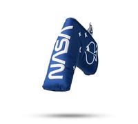 Pins & Aces NASA Head Cover - Premium, Hand-Made Leather Headcover - NASA Space Shuttle, Tour Quality Golf Club Cover - Style and Customize You Golf Bag (Blade)