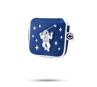 Pins & Aces NASA Head Cover - Premium, Hand-Made Leather Headcover - NASA Space Shuttle, Tour Quality Golf Club Cover - Style and Customize You Golf Bag (Mallet)
