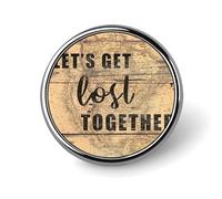 Pins Bulk Set Enamel Pins Let's Get Lost Together Pins For Backpacks Chris