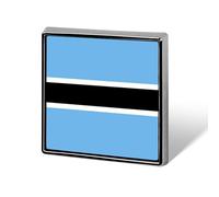 Pins Buttons With Republic Of Botswana National Flags - Personalized Square/Circle/Heart-Shaped Lapel Pin Button Badge Brooch For Men Women Wedding Speech Meetings Party Gift