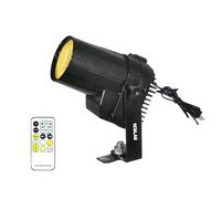 PinSpot Light, SENLAN 12W Double White/Cool White&Warm White Led Disco Ball Light for Mirro Ball, Pin spot DJ Stage Lights by IR Controller