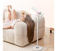 PINSSLE C4DS High-Speed Stand Hair Dryer with Auto-Swing, 10W RPM Motor Fast Drying, 59dB Low-Noise Kids Mode & 200M Ions Hands-Free Dual Air Outlet