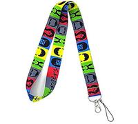 Pinstant Bob's Burgers Belcher Family Portraits 17.5" Neck Lanyard Keychain Holder ID Badge Mobile Phone Pin Strap, Multicolor, 17.5 inches