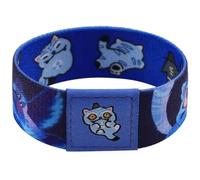 Pinstant Derpy Tiger Sussie Korean Pop Cartoon Anime Demon Hunters Movie Music Group Team Mira Rumi Zoey 7.1" Reversible Stretch Wristband Wrist Band Elastic Strap