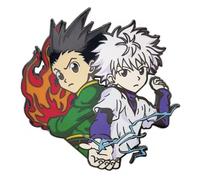 Pinstant Gon Killua Anime Manga Hunter X XX Hunter Hisoka Morrow 2.4" Enamel Pin Badge