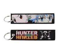 Pinstant Gon Killua Anime Manga Hunter X XX Keychain Key Tag Chain Fob Ring