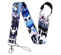 Pinstant Hollow Knight Metroidvania Video Game 17.7" Neck Lanyard Keychain Holder ID Badge Mobile Phone Pin Strap