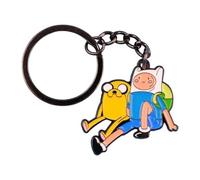 Pinstant Jake The Dog Finn Come Along with Me Adventure Time Title Logo Sword Cartoon Animated TV Show Keychain KeyRing Key Chain Ring