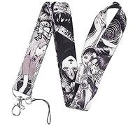 Junji Ito Tomie Uzumaki Japanese Horror Manga 17.7" Neck Lanyard Keychain Holder ID Badge Mobile Phone Pin Strap by Pinstant