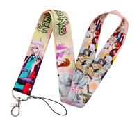 Pinstant Kamisama Kiss Hajimemashita Anime Manga 17.7" Neck Lanyard Keychain Holder ID Badge Mobile Phone Pin Strap, Mixed, 17.7 inches