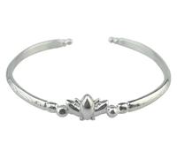 Pinstant Mirrored Lotus Ring Himmel Gifted Frieren Beyond Journey's End Anime Manga Cosplay Adjustable Wrist Bracelet Wristlet Prop Jewelry for Fans