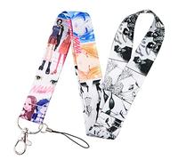 Pinstant NANA Osaki Komatsu Anime Manga 17.7" Neck Lanyard Keychain Holder ID Badge Mobile Phone Pin Strap
