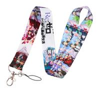 Pinstant Re:Zero Re: Zero Starting Life in Another World Re: Life in a different world from zero Anime Manga 17.7" Neck Lanyard Keychain Holder ID Badge Mobile Phone Pin Strap