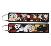 Pinstant Soul Eater Anime Manga Keychain Key Tag Chain Fob Ring