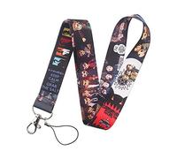 Pinstant Supernatural TV Show Fantasy Horror Drama 17.7" Neck Lanyard Keychain Holder ID Badge Mobile Phone Pin Strap