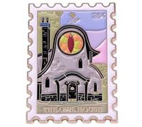 Pinstant The Owl House Window Glyph Eda Animated Cartoon Tv Show 1.8"" Enamel Pin Badge, 1.8 Inches, enamel, enamel
