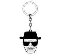 Pinstant Walter White Heisenberg Breaking Bad Say My Name TV Show Better Call Saul Keychain KeyRing Key Chain Ring, Mixed, 1.75 inches
