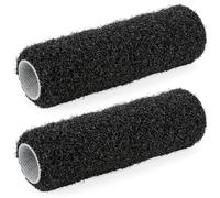 PinStone 2pcs 9" Drywall Compound Roller Covers, Shed-Resistant Drywall Mud Roller, Putty Roller Brush, Drywall Texture Roller for Spreading Dry Wall Joint Compound, Ceilings, Fits US 9" Roller Frame