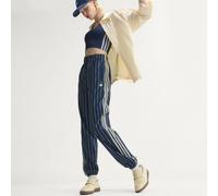 Adidas Originals Pinstripe Firebird Track Sweat Pants Blue M Woman