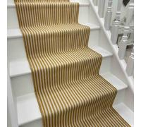 Pinstripe Stair Runner - Reversible, Durable & Hardwearing Carpet For Stairs & Staircases, Multiple Lengths