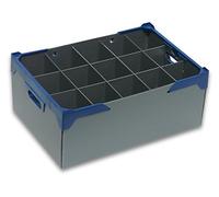 Pint & Beer Glassware Storage Boxes - Glassjacks to Pack, Stack, Store & Safely Deliver Glassware for Glass or Item Max Height 195mm & Glass or Item Max Width 97mm - 15 Cells