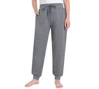 Pintage Women's Petite Joggers Petite Length, Granite Heather, L Petite