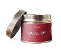 Pintail Candles Classic Tin (Mulberry Home Fragrance) Scented Candles Long Burning (35 Hour Burn Time), Hand-Poured Christmas Candle, Christmas Gifts for Women - Genuine Pintail Candle Gift