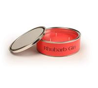 Pintail Candles Large 3 Wick Scented Candle Tin - Rhubarb Gin