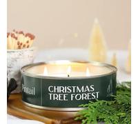 Pintail Candles Triple Wick Candle Tin - Christmas Tree Forest