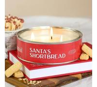 Pintail Candles Triple Wick Candle Tin - Santa's Shortbread