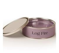 Pintail Candles Triple Wick Filled Tin - Log Fire