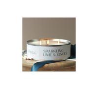 Pintail Candles Triple Wick Tin - Sparkling Lime & Ginger, Made in the UK, Up to 15 Hours Burn Time