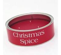 Pintail Triple Wick Large Scented Christmas Candle in Tin - Christmas Spice